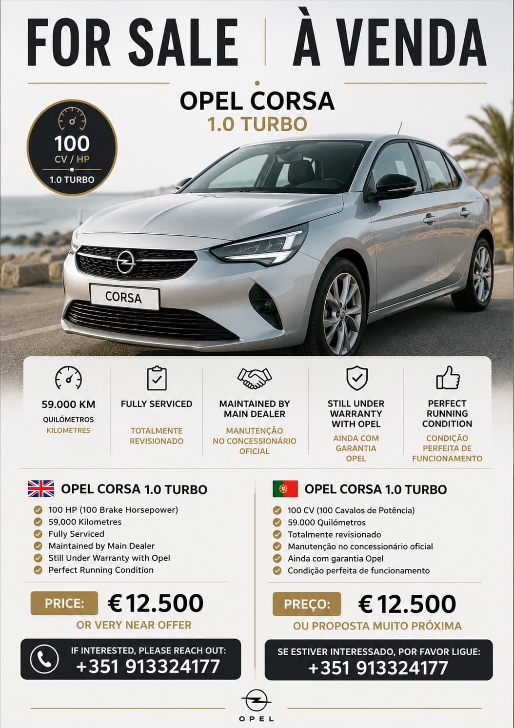 Opel Corsa 1.0l T Business