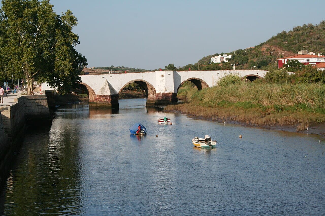 Silves Old Bridge and Riverside