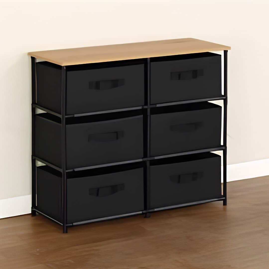Organiser with 6 drawers, 75.6 x 30 x 68 cm