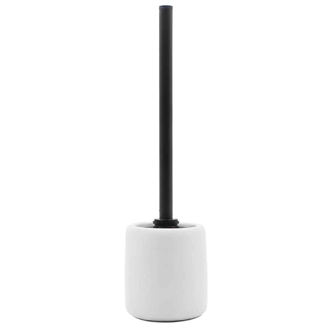 Smooth ceramic Ceralia, soft touch, white, Ø 10.5 x 38.5 cm