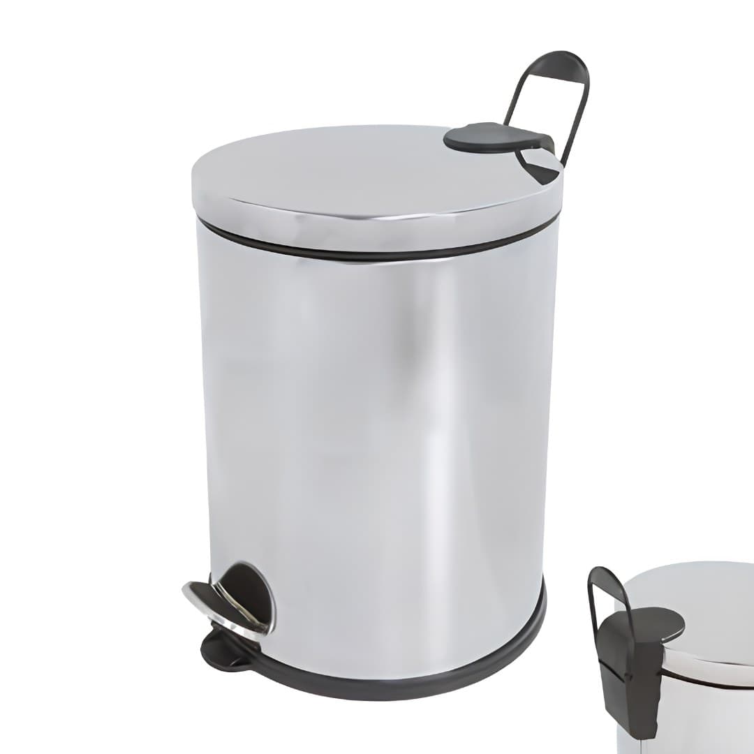 Stainless steel rubbish bin, 30 L