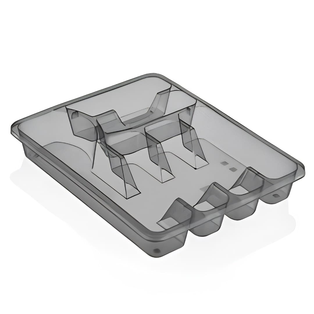 Cutlery tray, assorted colours, 30 x 38 x 5 cm