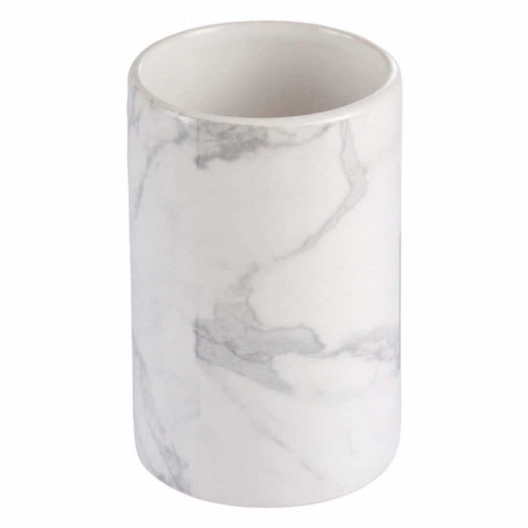 Marbre printed ceramic cup, 7.2 x 11 cm