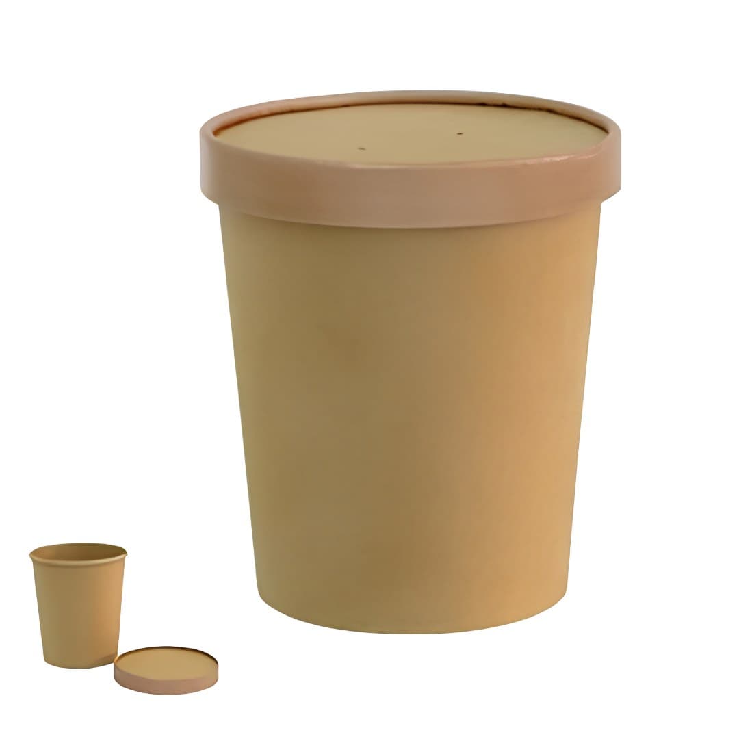 Paper bowl, 11.8 x 11.5 cm, 780 ml, pack of 6