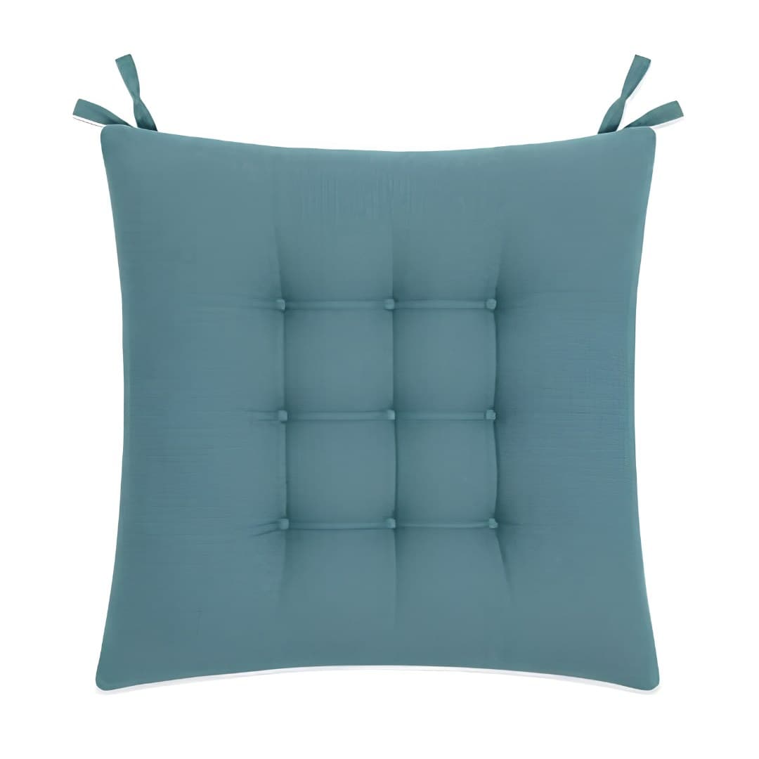 Navy blue cushion, 40 x 40 cm
