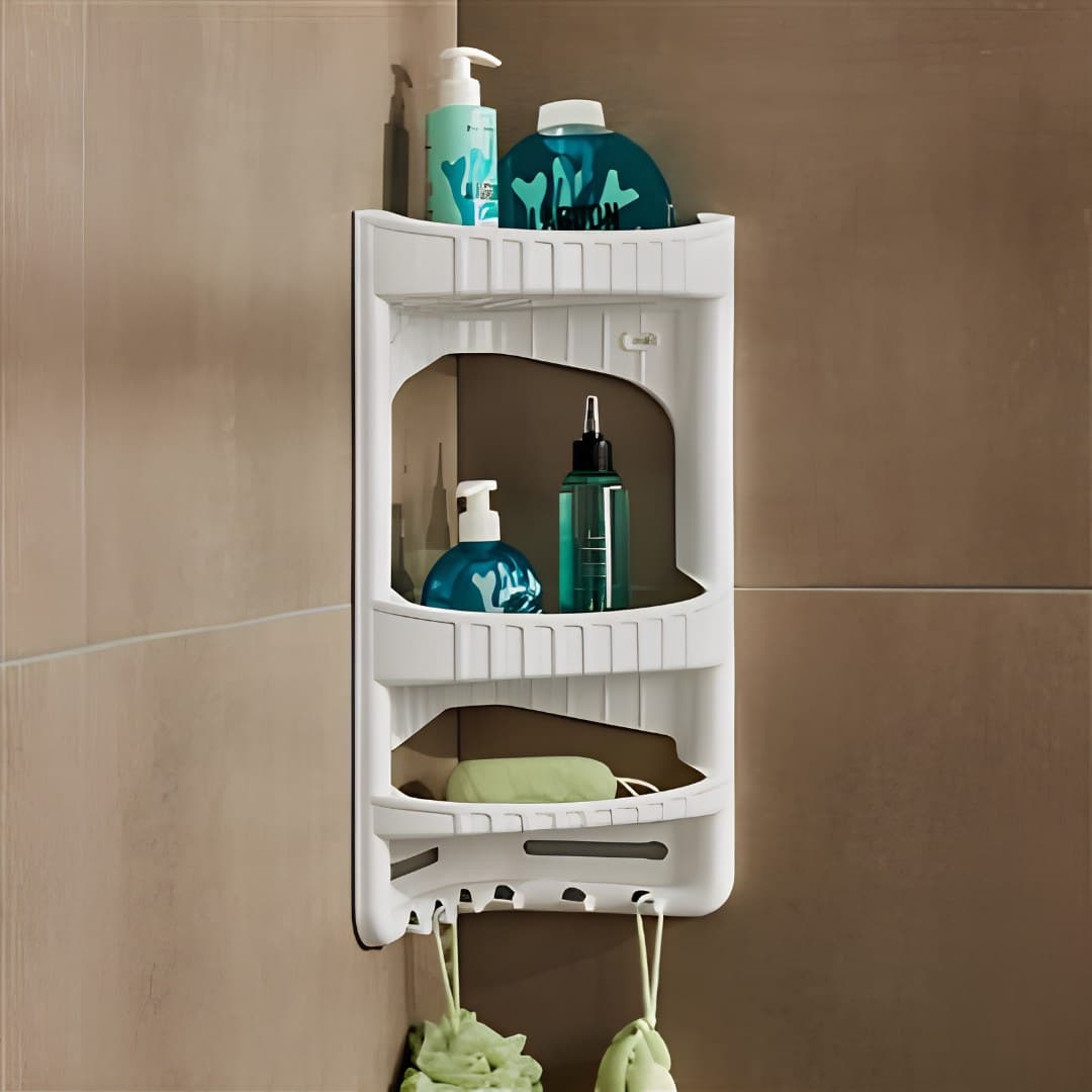 Corner shelf, 285 x 170 x 485 mm