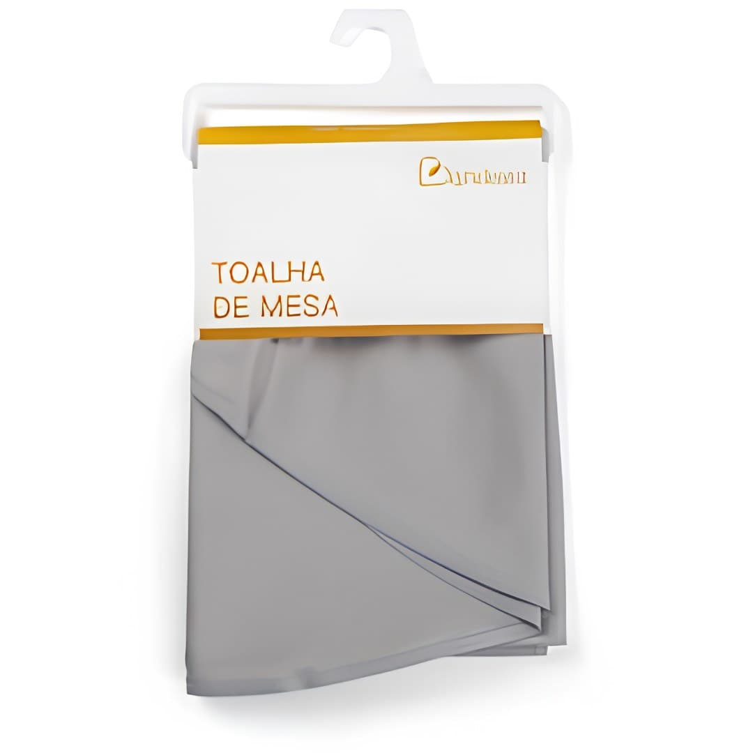 Stain-resistant tablecloth, grey, 140 x 200 cm