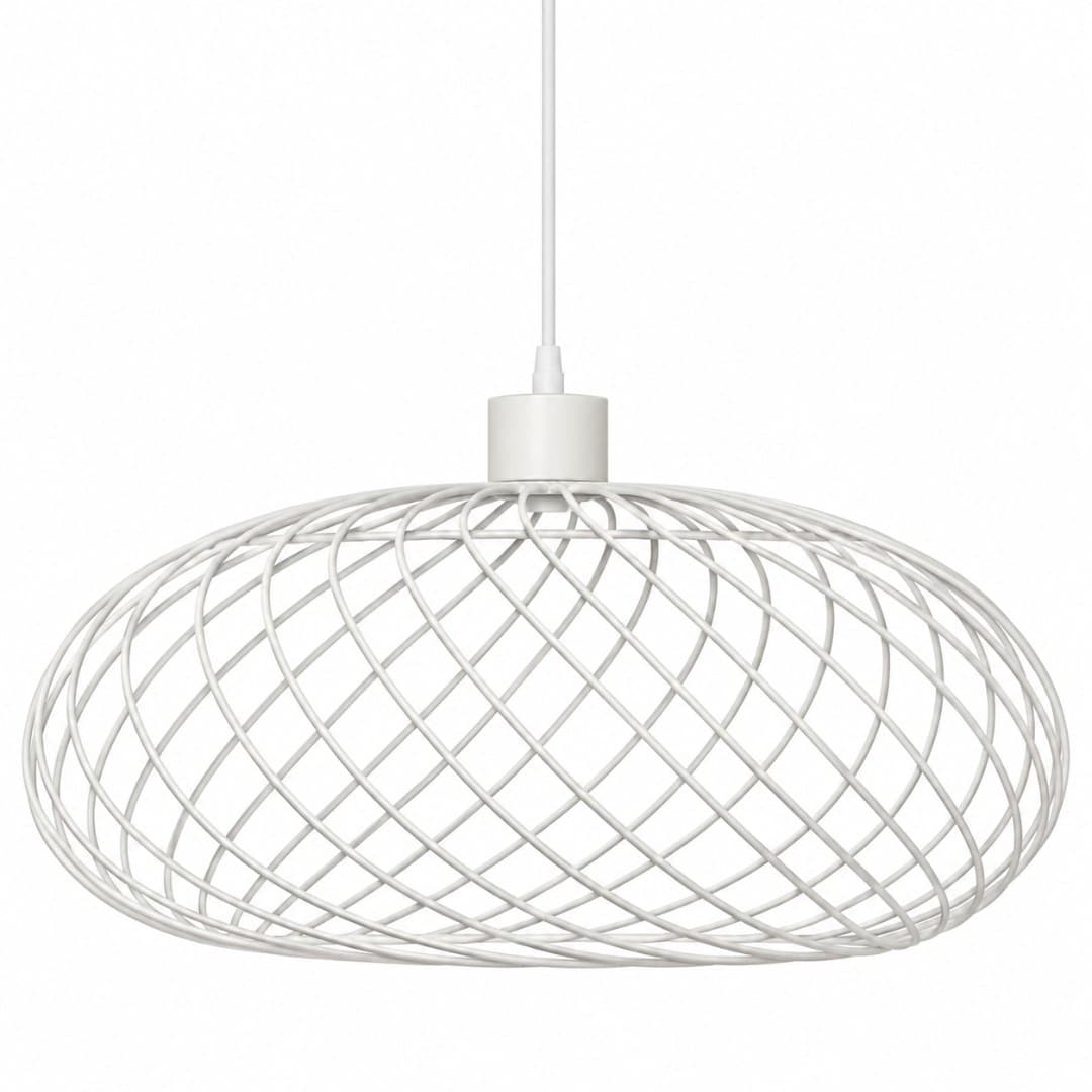 White lamp, 42.5 x 18 cm