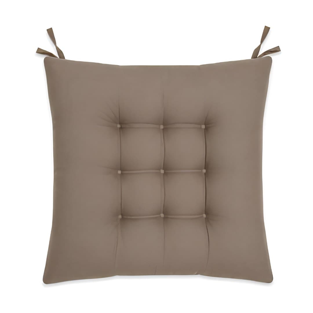 Brown cushion, 40 x 40 cm