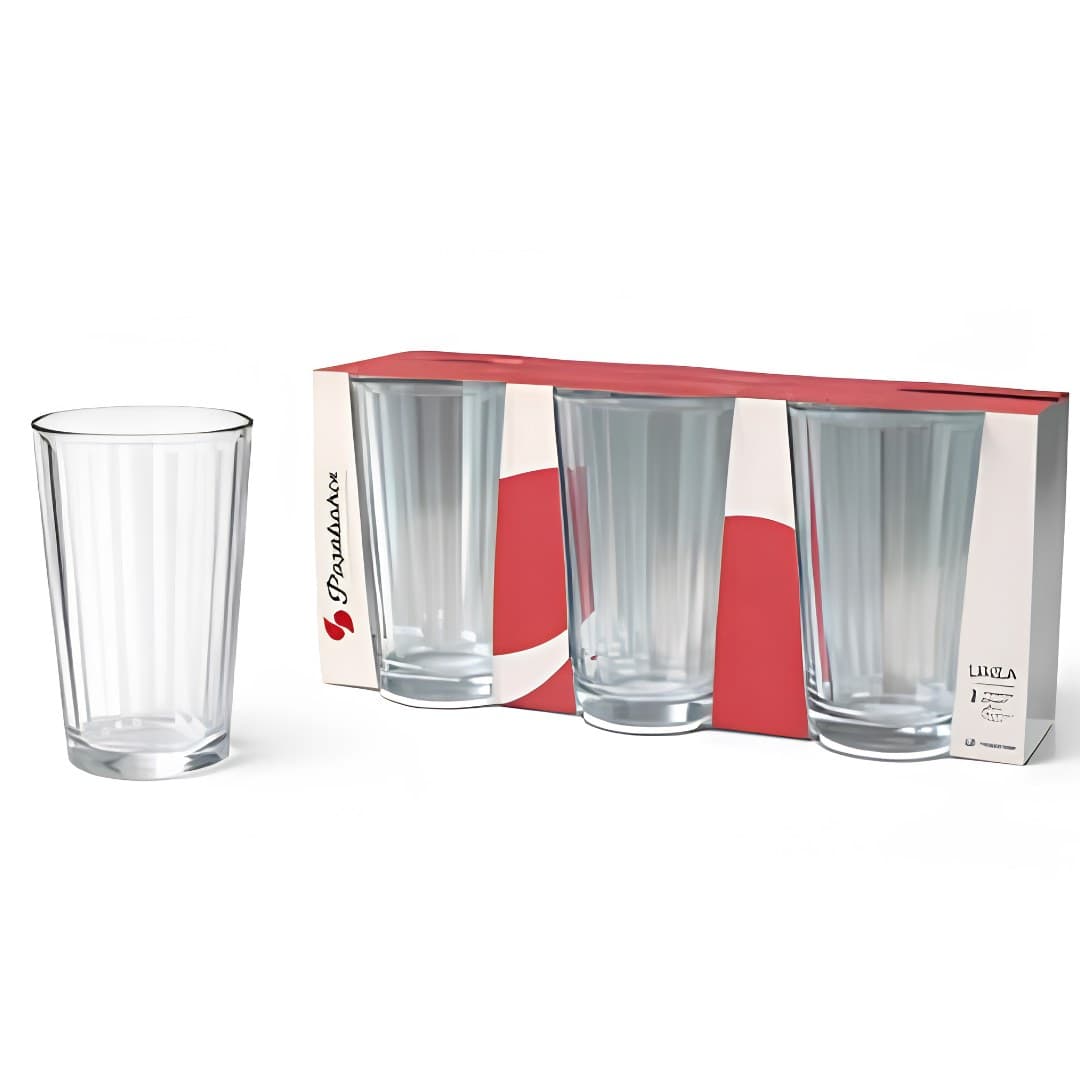 Linea glasses, set of 6, 200 ml