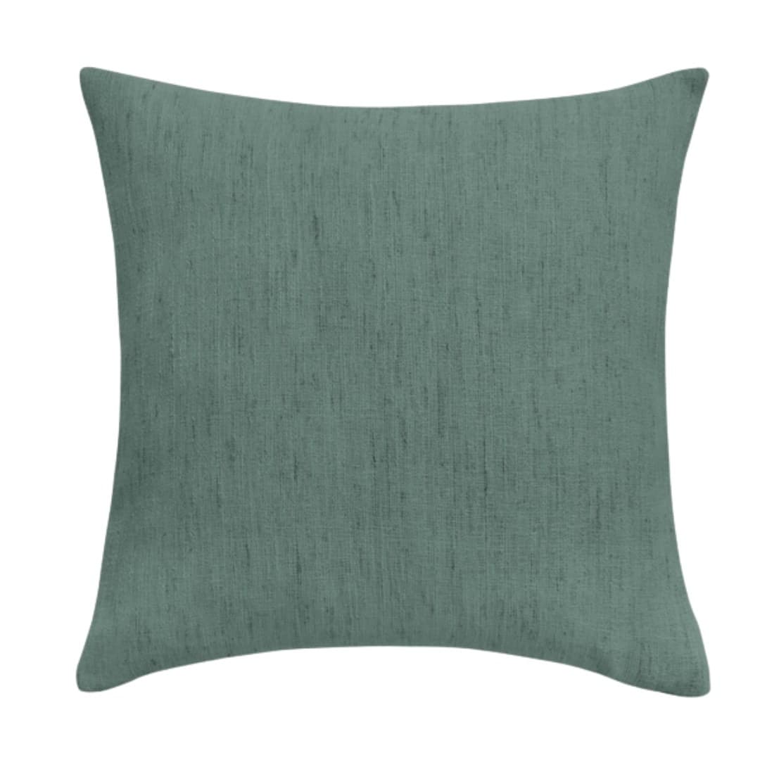 Teal cushion, 45 x 45 cm