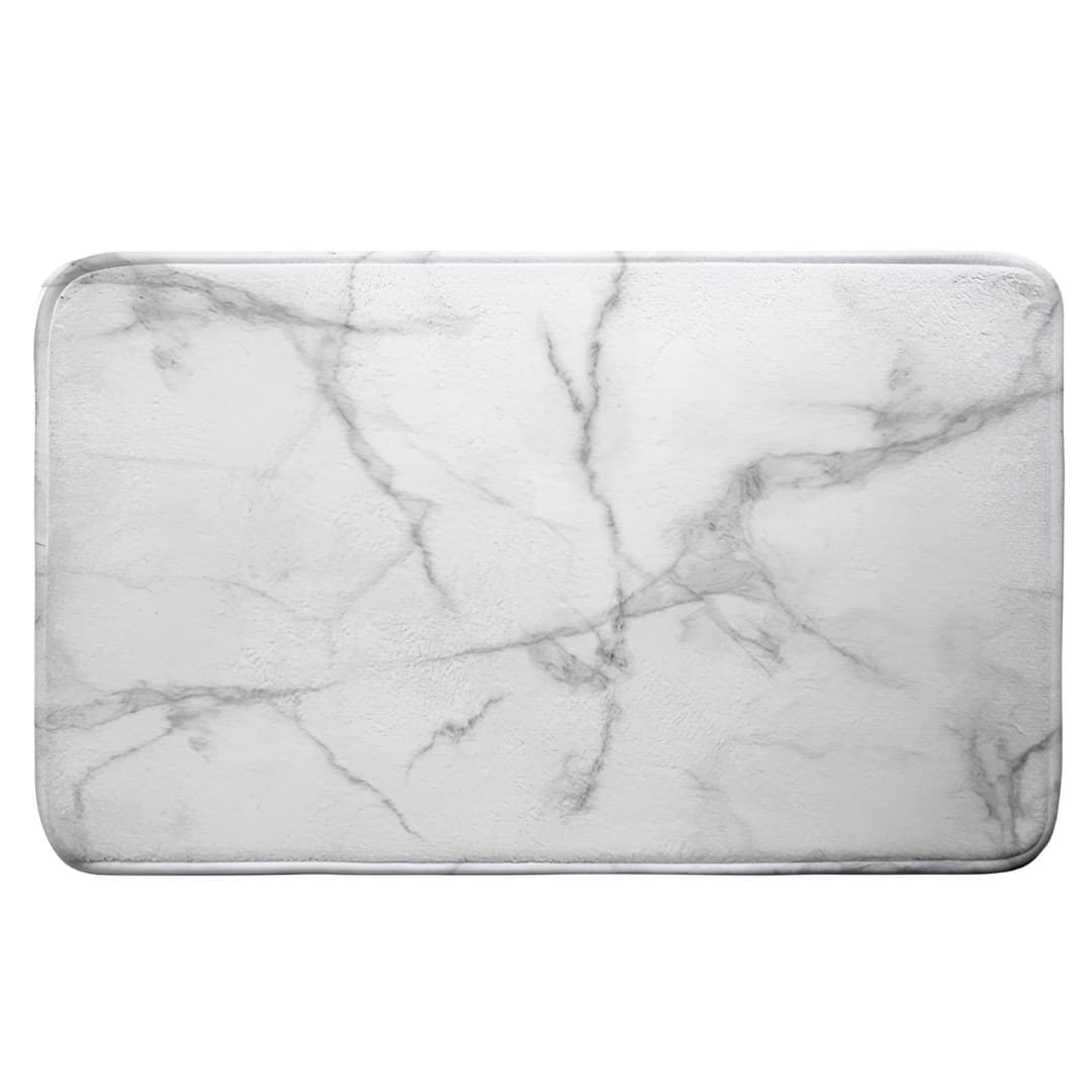 Printed microfibre bath mat, 45 x 75 cm