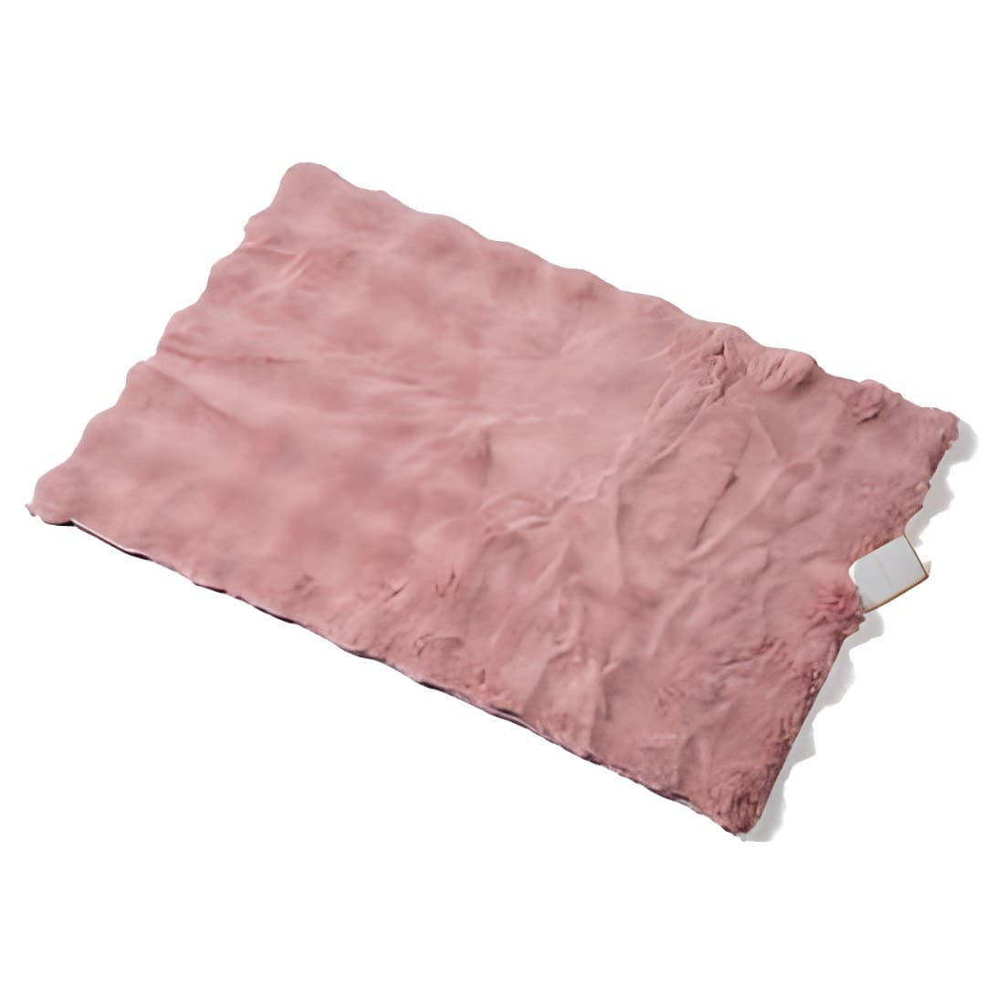 Rectangular rug, pink, 60 x 90 cm